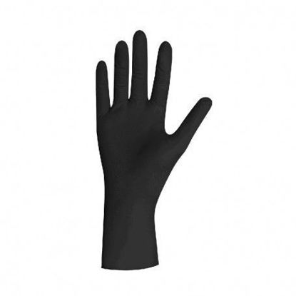 Afbeeldingen van Handschoenen zwart Nitrile - maat S