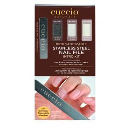 Picture of Manicure Stainless Steel File - Intro Kit (1 file, 3x2 refills)
