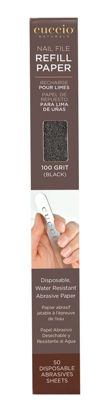 Picture of Manicure Stainless Steel File 100 grit refills Black (50 stuks)