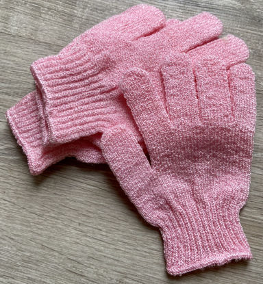 Bild von Scrub handschoen - roze