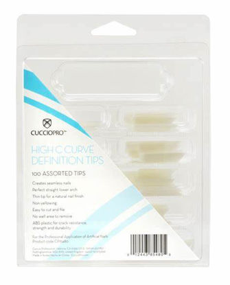Picture of High C-Curve Tips 100-pack, assorti