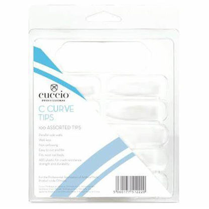 Afbeeldingen van C-Curve Tips 100-pack, assorti OP=OP