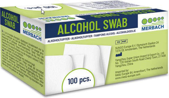 Bild von Alcohol doekjes - 100 stuks