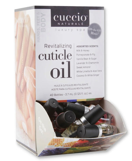 Picture of Display mini cuticle revitalizing complex oil Sweet Almond (40 stuks 3,7ml)